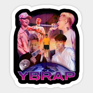 YBRAP BOOTLEG T-SHIRT Sticker